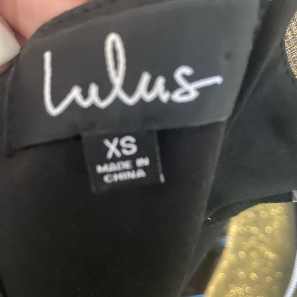 Lulus long gold sequin - Picture 2 of 5